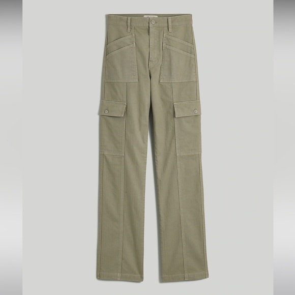 Madewell Garment Dyed ‘90s Straight Cargo Pant - Picture 4 of 5